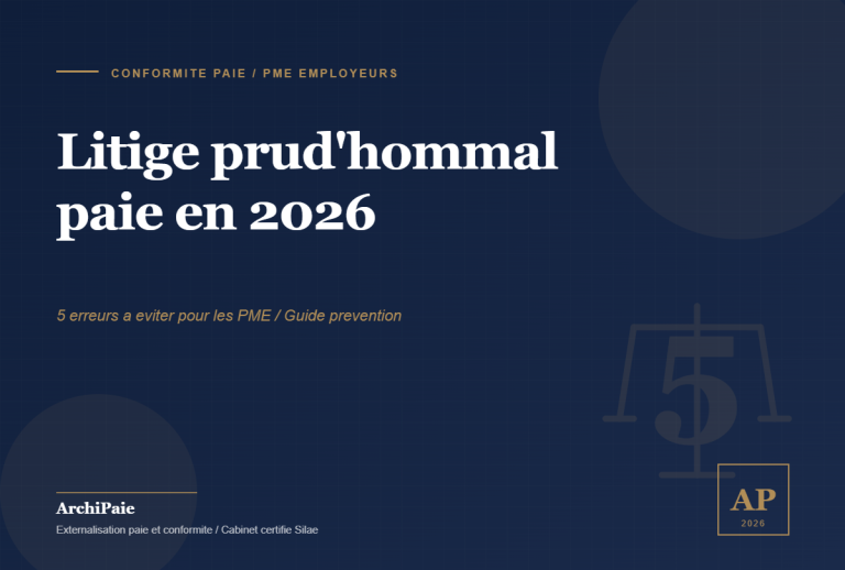 Litige prud'hommal paie : 5 erreurs à éviter pour les PME en 2026