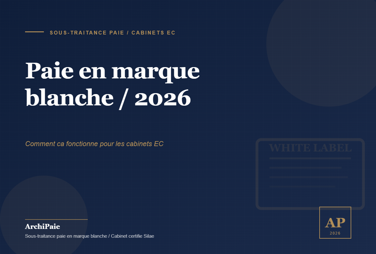Paie en marque blanche : comment ça fonctionne pour les cabinets EC